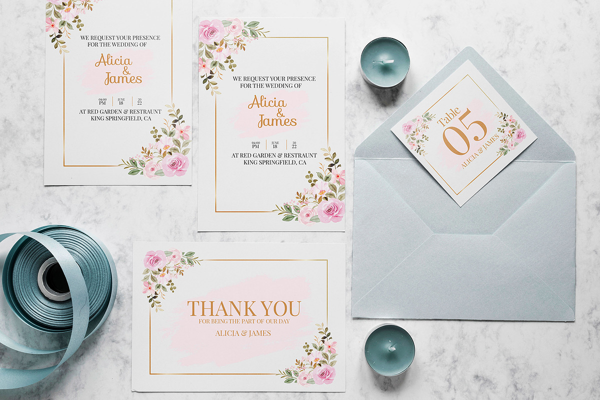 Wedding invitation Card, an Invitation Template by graphicacademypk (Photo 1 of 3)