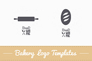 4 Bakery Logos, a Branding & Logo Template by Zhemchuzhina (Thumbnail 4 of 4)