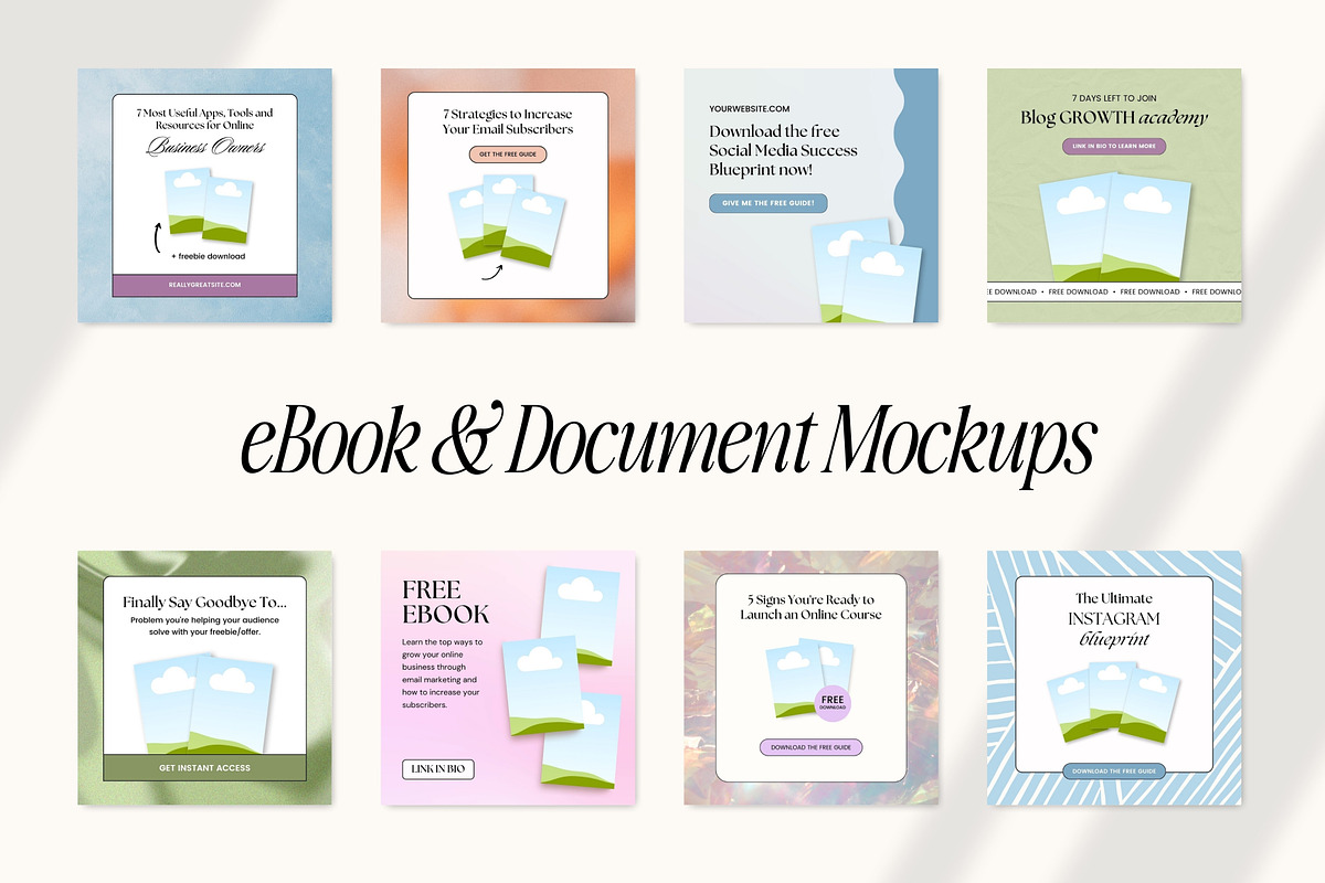 Canva Digital Product Templates, a Social Media Template by Fallon Gerst (Photo 7 of 15)