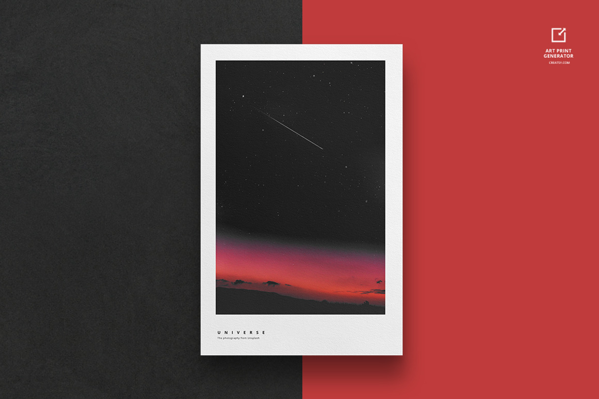 Custom Size Art Print Generator, a Print Template by Creatsy