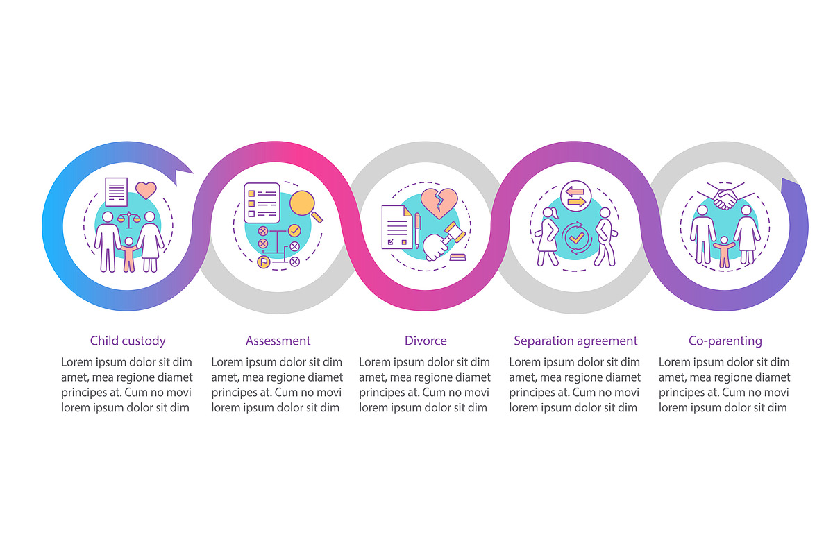 Mediation vector infographic, a Templates & Theme by IMG Visuals
