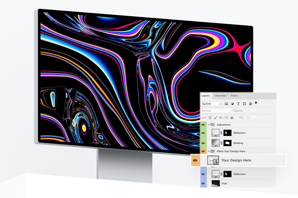 Apple Pro Display XDR Mockup, a Mac Mockup by Illustraly Design (Photo 5 of 8)