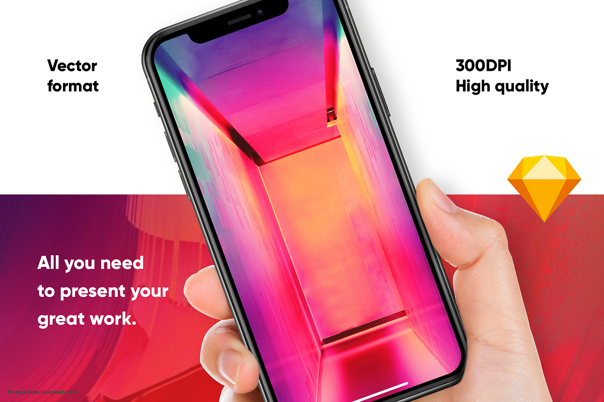 iPhone 11 Pro Max Mockup with Hand, an iPhone Mockup by Design Bits (Photo 3 of 5)