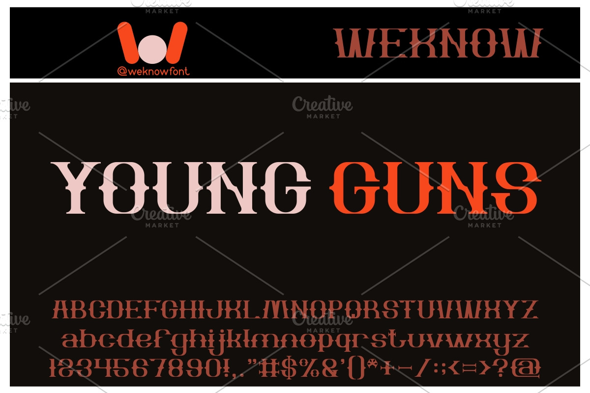 the bartender font, a Font by weknow (Photo 3 of 5)