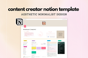 Content Creator Notion Template