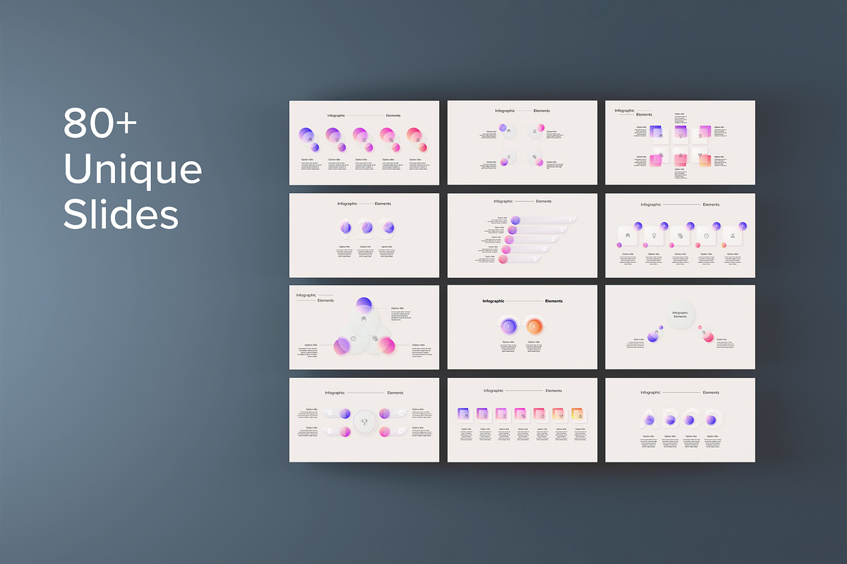 Infoglass - Infographic Elements, a Presentation Template by Grafvish (Photo 2 of 7)