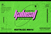 Kabisat - Y2K, Retro Techno Display, a Symbol Font by Mofr 24 (Thumbnail 1 of 10)