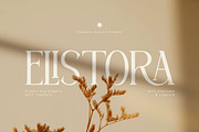 Elistora - Elegant Serif Font, a Serif Font by Flawless And Co (Thumbnail 1 of 10)