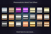 50 Metal Illustrator Styles, a Layer Style Add-On by Vector Galore (Thumbnail 4 of 6)