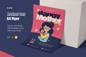 Mother Day Flyer, a Flyer Template by Esensifiksi.studio