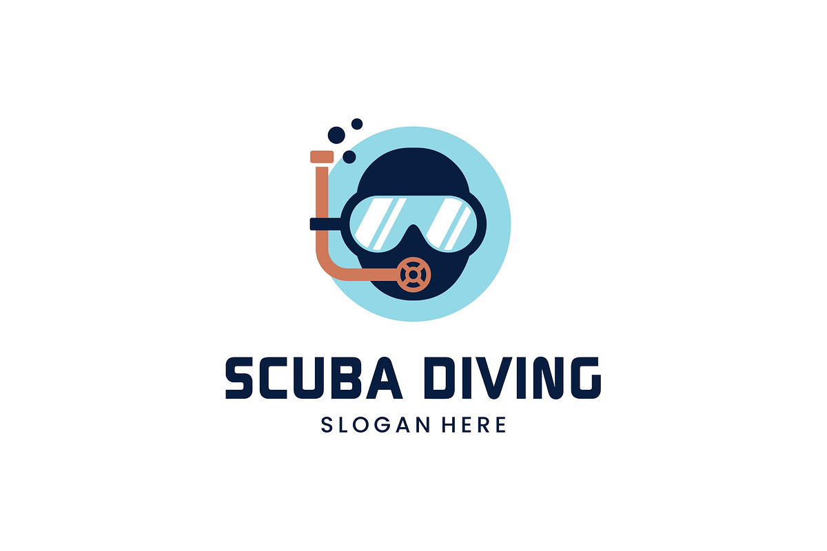 Scuba Mask Diving Logo, a Branding & Logo Template by ika trisiana