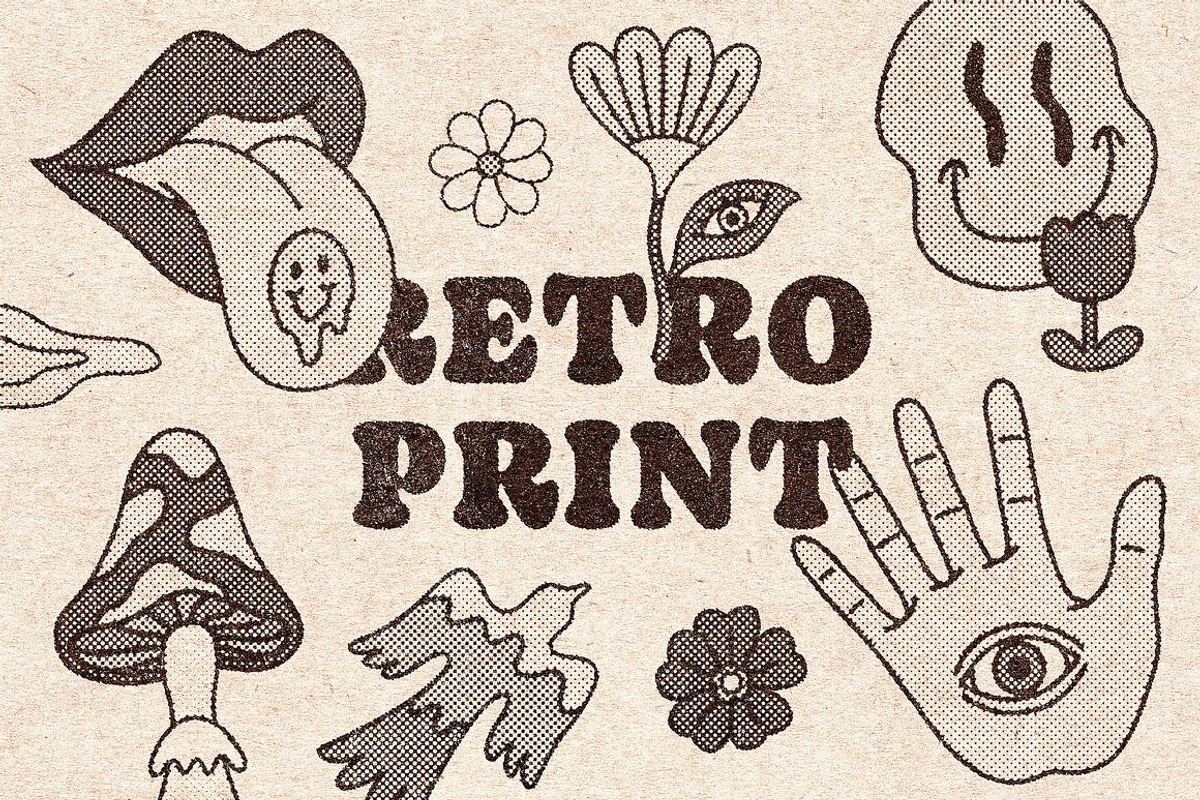 Printed Effects Bundle, a Layer Style Add-On by pixelbuddha.net (Photo 5 of 21)