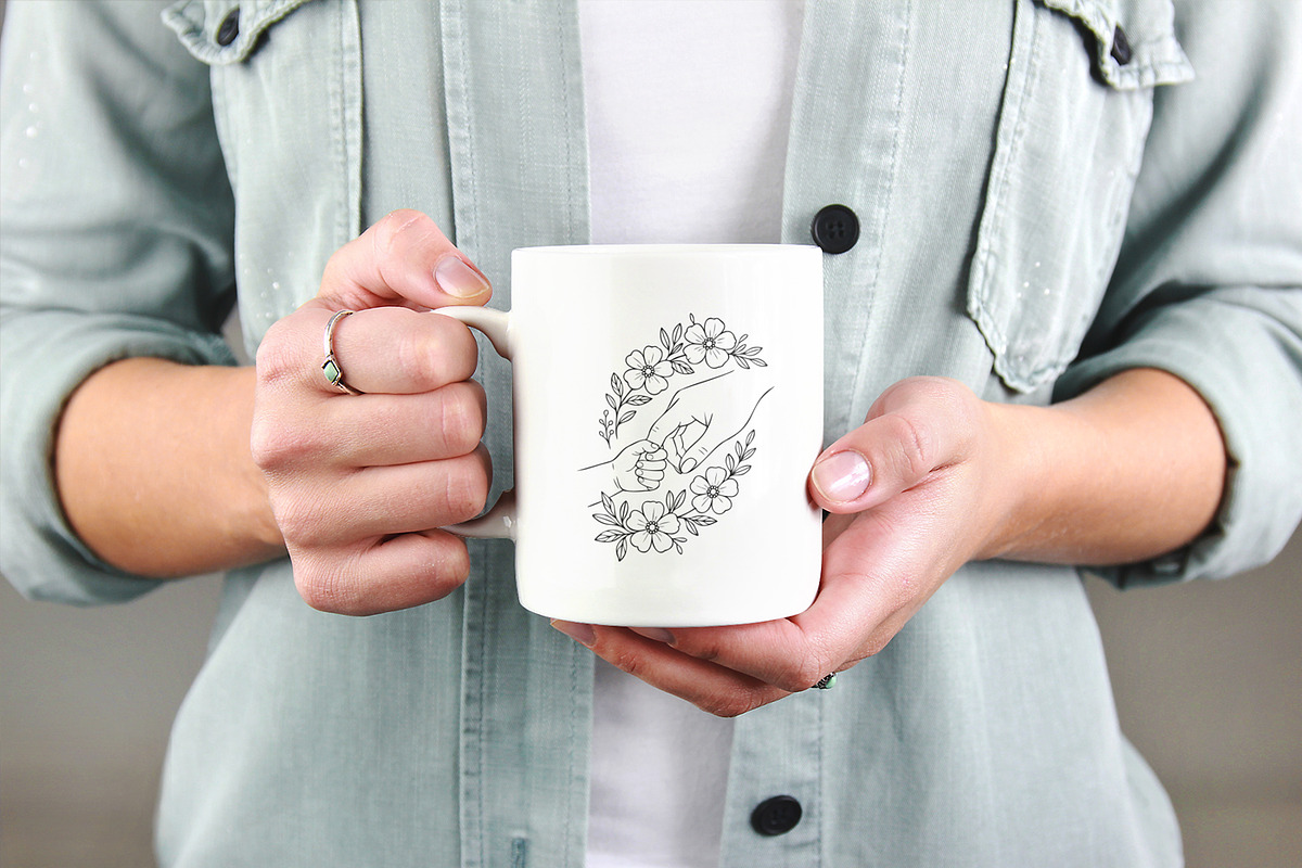 Mother’s Day Bundle – 10 designs, a Seasonal Illustration by MuzaArtStudio (Photo 2 of 8)