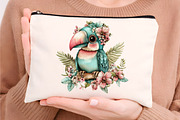 summer tropical birds clipart, an Illustration by GatewayDesign (Thumbnail 8 of 9)