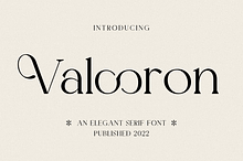 Valooron - Business Font
