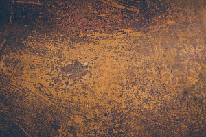 Orange Rusty Metal Texture