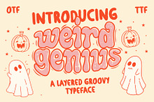 Weird Genius Fontvv- Groovy Font