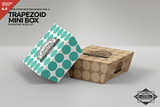 Trapezoid Mini Boxes Mockup, a Packaging Mockup by INCDesign (Thumbnail 1 of 5)