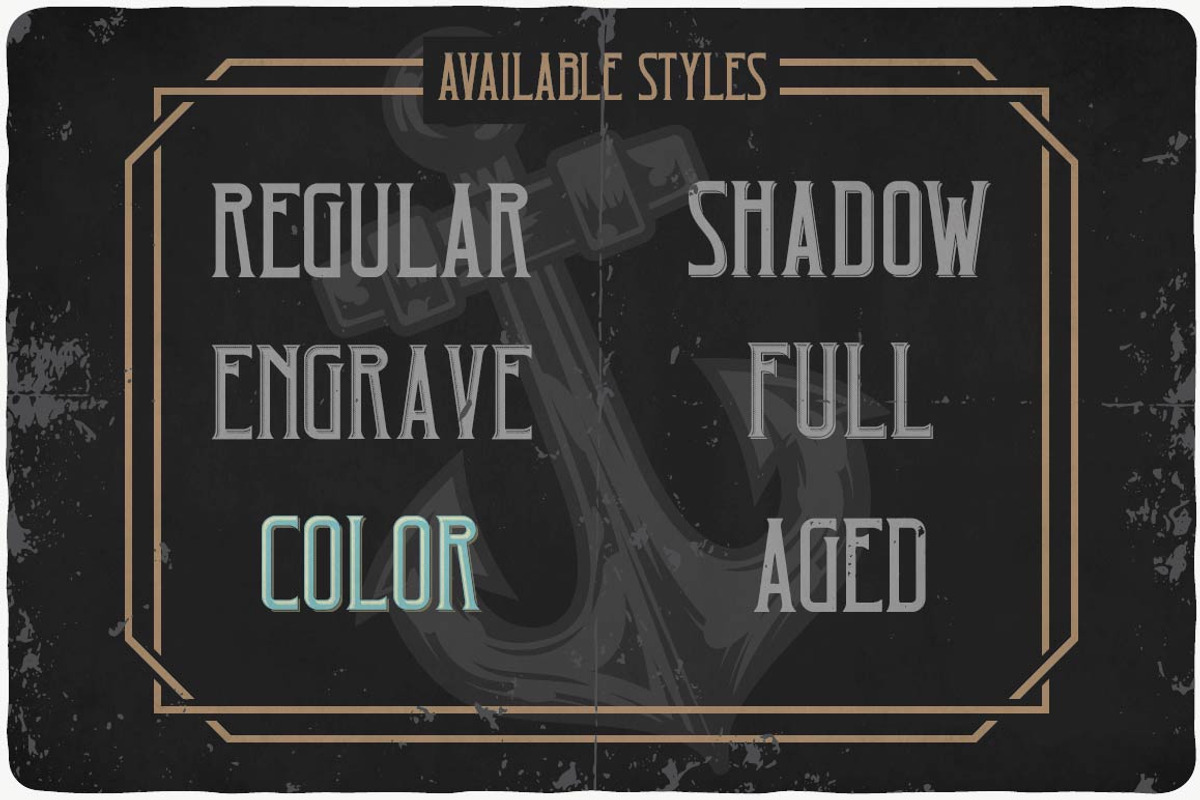 Caribbean Rum Font preview 4