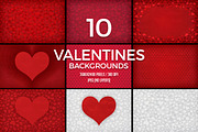 Valentines Day Flyer Cards BG Bundle, a Poster Template by DesignWorkz (Thumbnail 12 of 12)