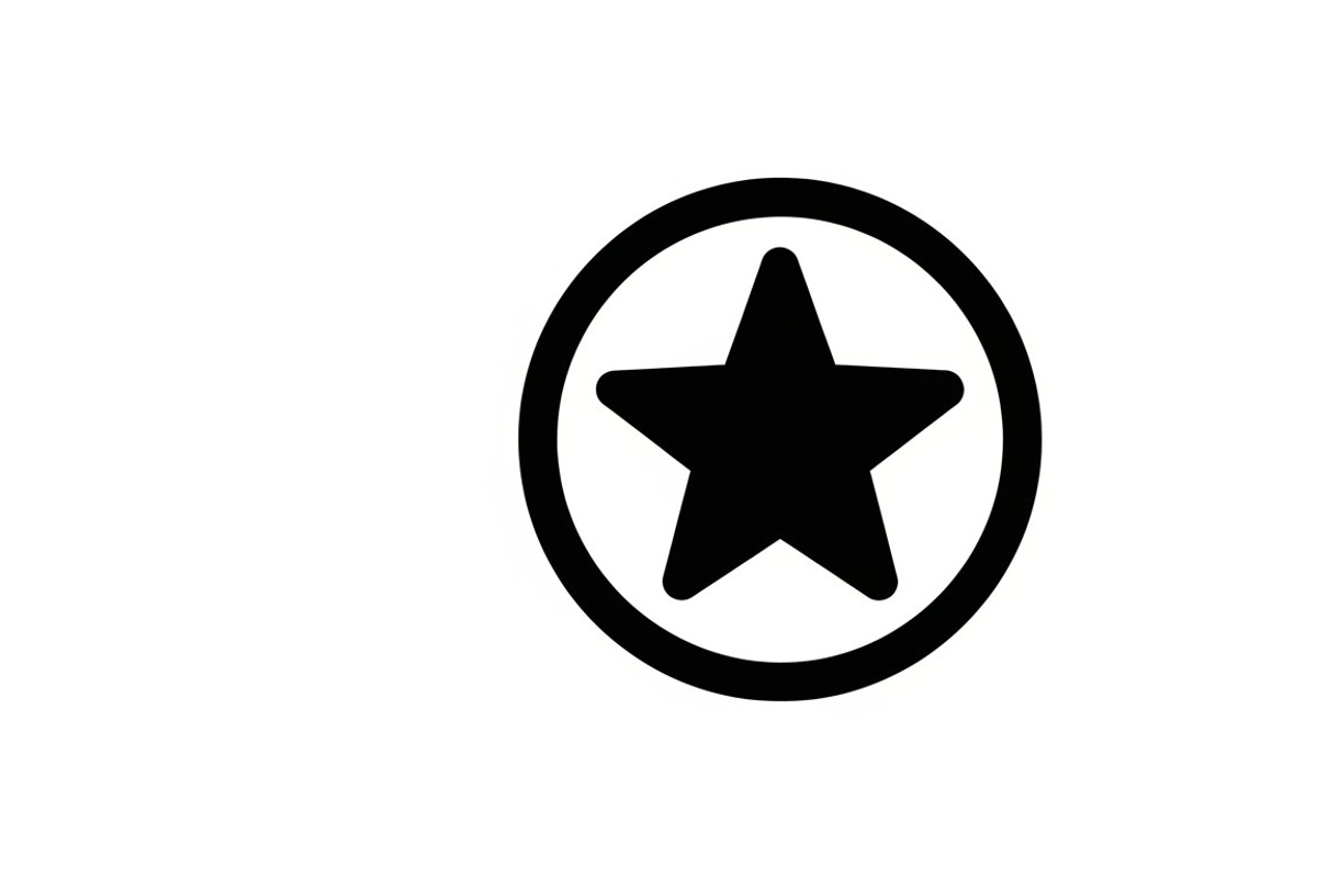 Modern star icon vector logo design, an Illustration by Amazin_art (Photo 3 of 21)