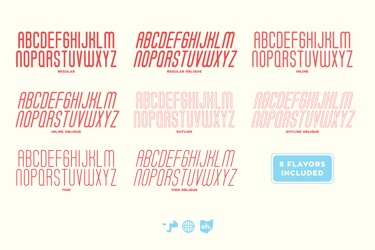 Soda Fountain Typeface preview 5