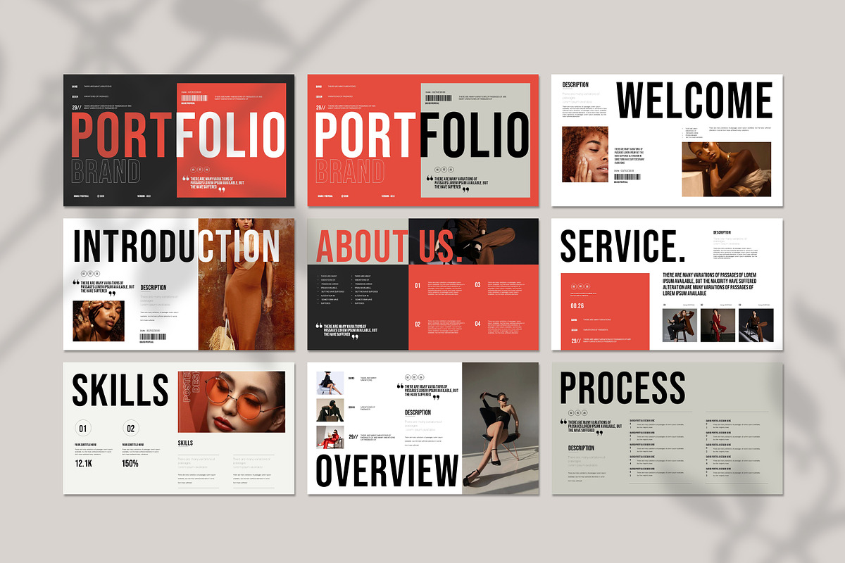 Brand Portfolio Template preview 8