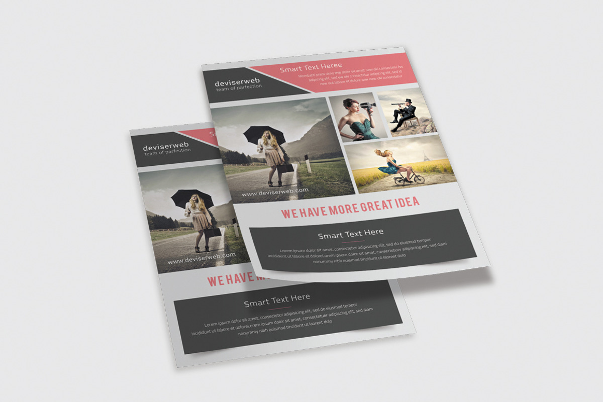 Modern Agency Flyer Templates, a Flyer Template by DeviserWeb (Photo 4 of 4)