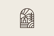 Woodbarn Logo Template, a Branding & Logo Template by Guna Studio (Thumbnail 4 of 4)