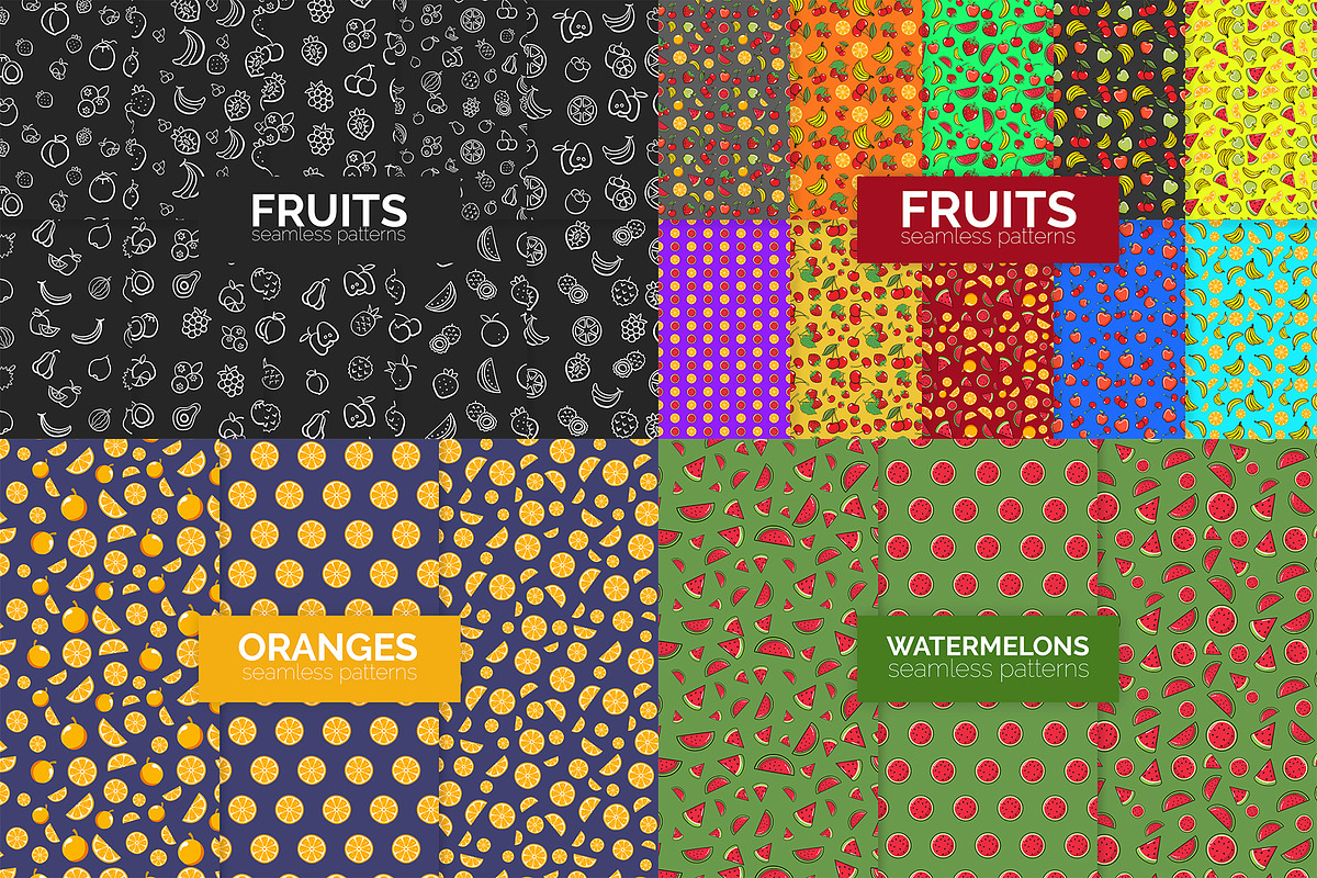 249 Seamless Patterns Bundle, a Pattern Graphic by 3Y_Design (Photo 8 of 12)