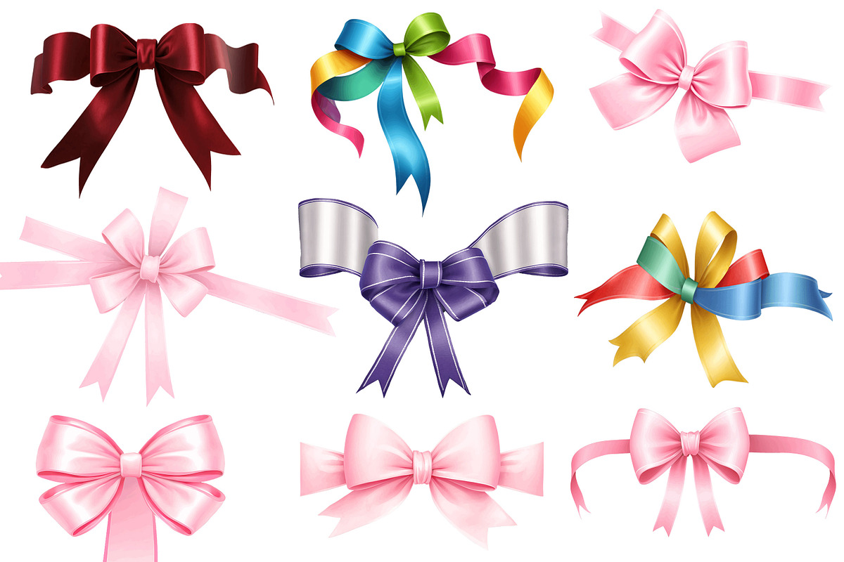 Bow Clipart Png, a Decorative Illustration by Forhadx5 (Photo 6 of 7)