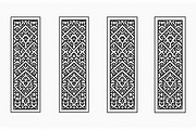 Black Decorative Laser Cut Design, an Illustration by BIPLOB EXPERT (Thumbnail 4 of 9)