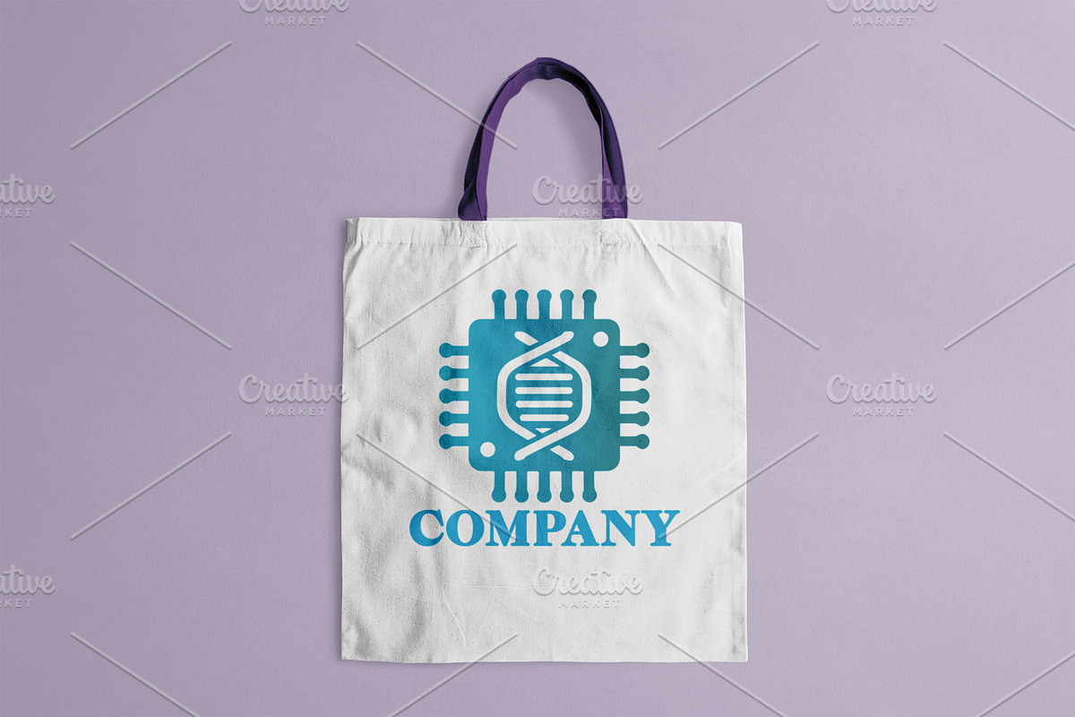 Chip DNA Logo, a Branding & Logo Template by Vectorium Studio (Photo 3 of 3)
