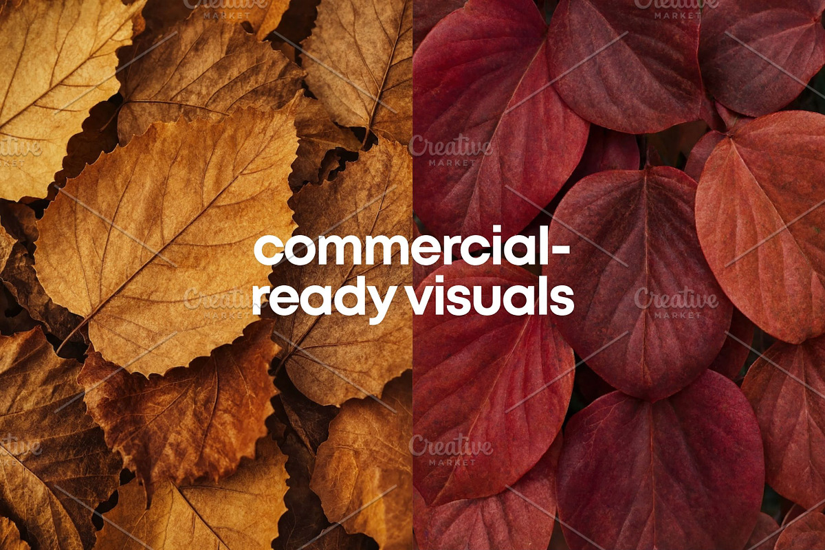 Fall Leaves Background Bundle, a Background Photo by Selenique Studio (Photo 5 of 7)