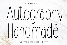 Autography Handmade