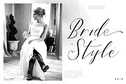 Bride Style - Modern Calligraphy, a Script Font by Ian Irwanwismoyo (Thumbnail 1 of 8)