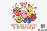 Valentine Funny Food Clipart, an Illustration by Designking (Thumbnail 1 of 4)