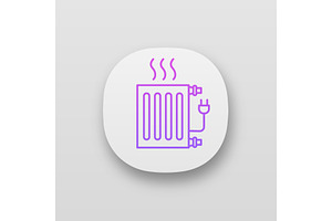 Electric Radiator App Icon