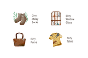 Dirty Everyday Objects, an Object Graphic by Deemak Daksina (Thumbnail 3 of 3)