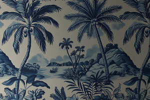 EXOTIC CHINOISERIE Seamless Pattern