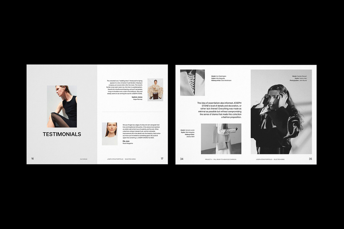 JOSEPH STONE / Portfolio & Resume, a Brochure Template by Studio Dara (Photo 11 of 14)