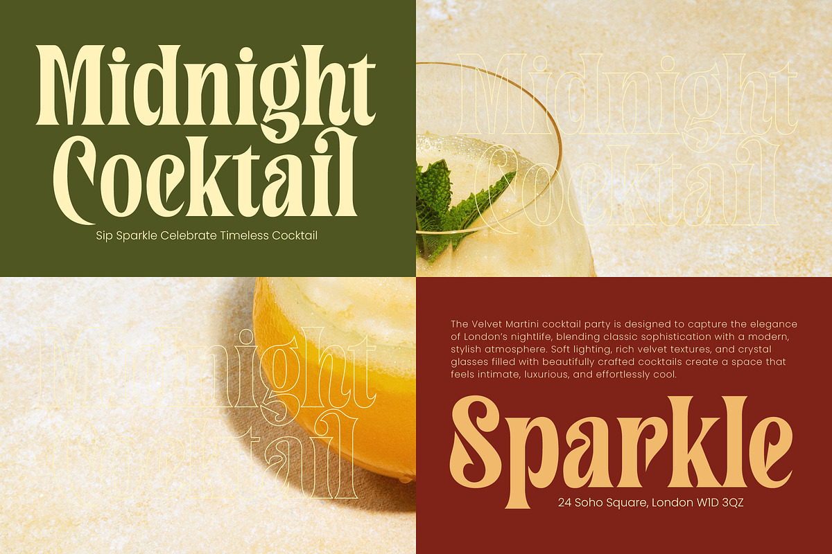 Cahileros Retro Bold Serif Font, a Serif Font by timelesstype.co (Photo 16 of 20)