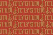 Delysium - A Display Font, a Blackletter Font by Hanstype.com (Thumbnail 5 of 9)