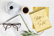 Gold Foil & Glitter Textures, a Texture Graphic by CatJello Graphics (Thumbnail 2 of 15)