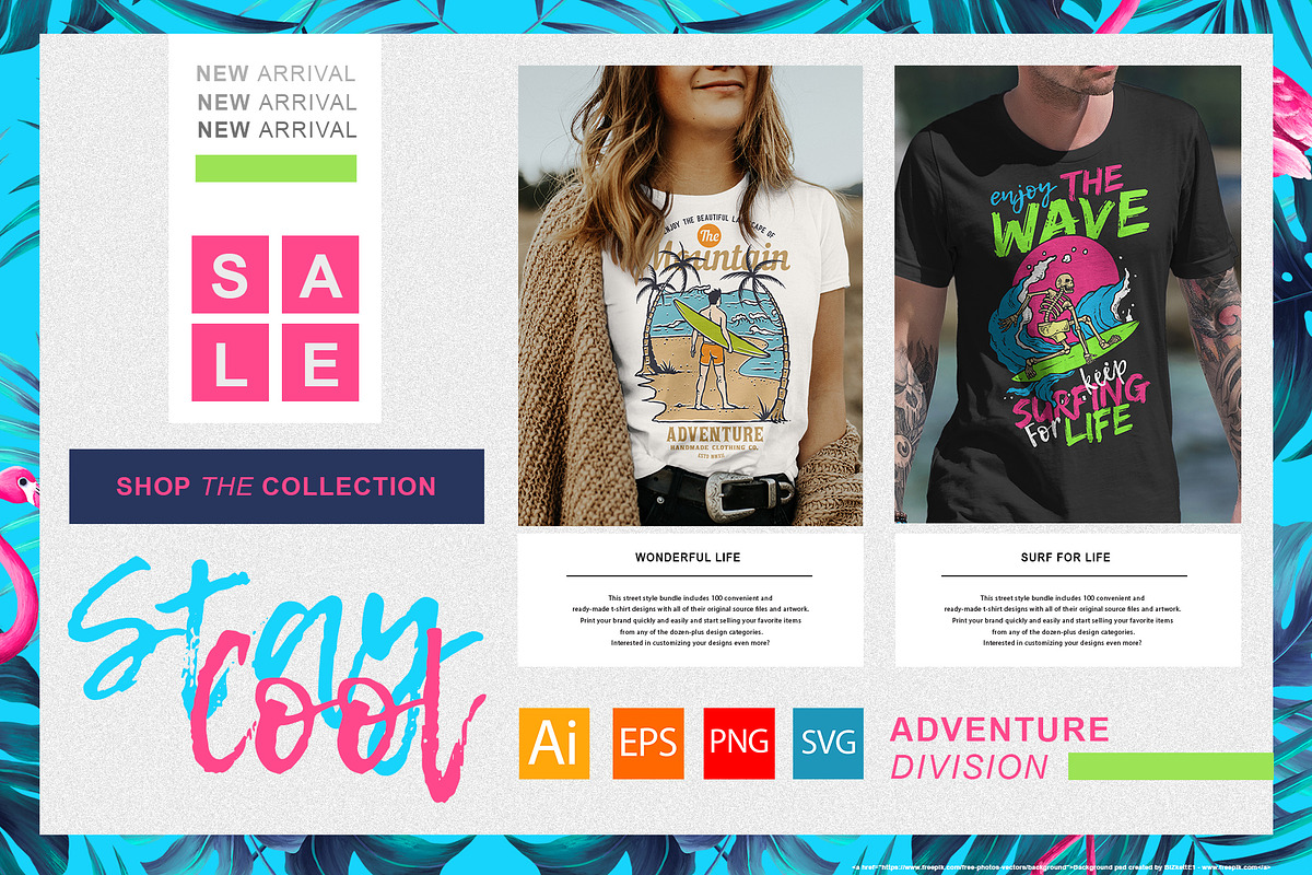 100 Street Style T-Shirt Designs, an Illustration by TSV Art Collective (Photo 4 of 21)