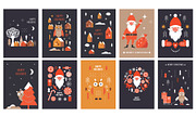 Christmas Illustration Set, a Seasonal Illustration by lenlis (Thumbnail 2 of 8)
