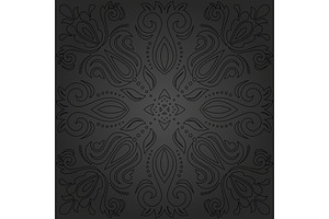 Oriental Abstract Vector Pattern, a Decorative Illustration by FineArtStudio