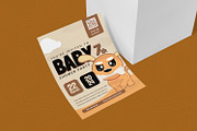 Dog with Bone Baby Shower Invitation, an Invitation Template by Esensifiksi.studio (Thumbnail 2 of 2)