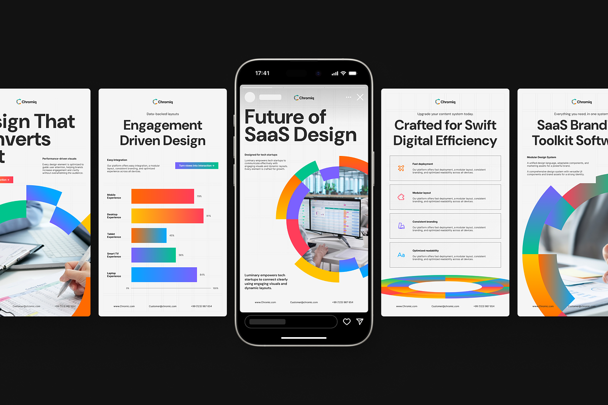 Tech & Software (SaaS) Social Media, a Social Media Template by SLAB! Design (Photo 3 of 8)
