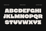 Genoid - Bold Display Font, a Sans Serif Font by limitype (Thumbnail 9 of 12)